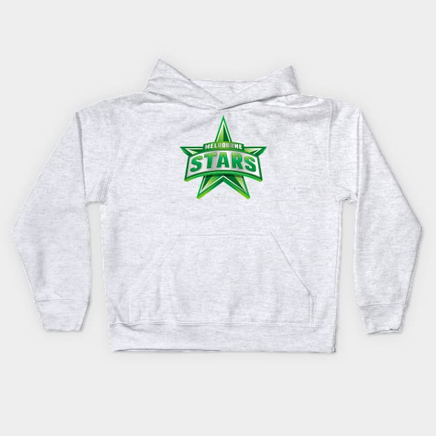 Melbourne Stars Kids Hoodie by zachbrayan